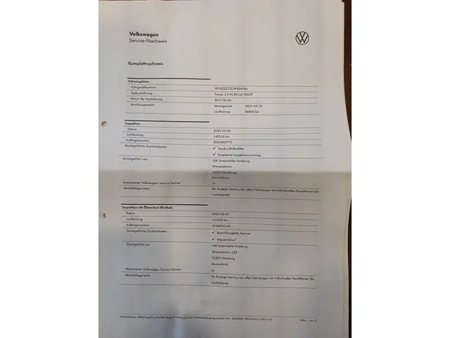 Volkswagen Touran 1.4 TSI Highline 2017 Benzine 60