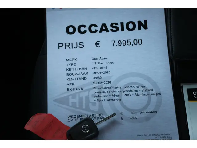 Opel ADAM 1.2 Sport 2015 Benzine 27