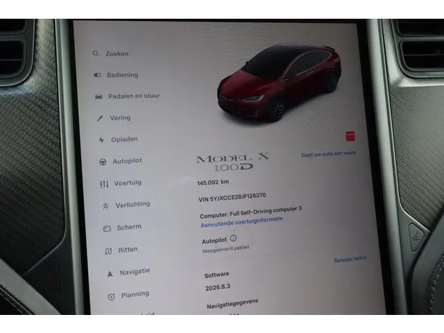 Tesla Model X 100D 7p. 2018 Elektrisch 9