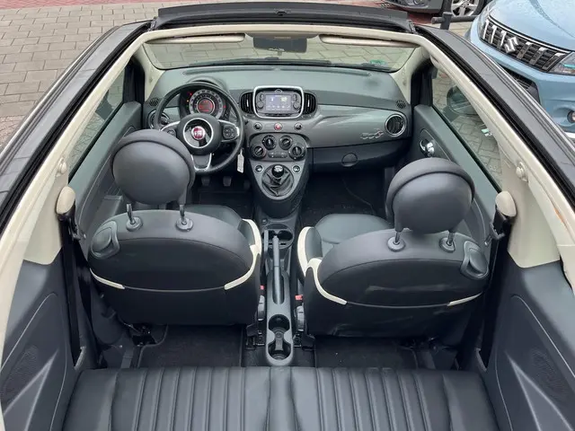 Fiat 500C 0.9 TwinAir Turbo Lounge Leder 2016 Benzine 17