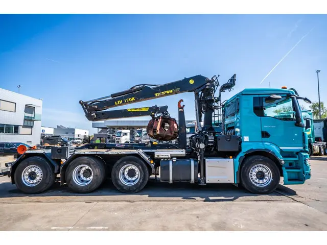 MAN TGS 35.510 8X4-4 BL + TAJFUN L170 K 2022 Diesel 9