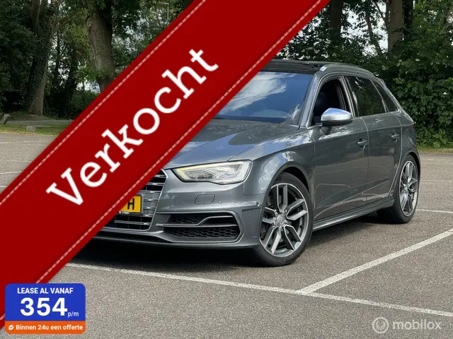 Audi S3 2.0 S3 QUATTRO ✅ PANO ✅ S-LINE 2013 Benzine
