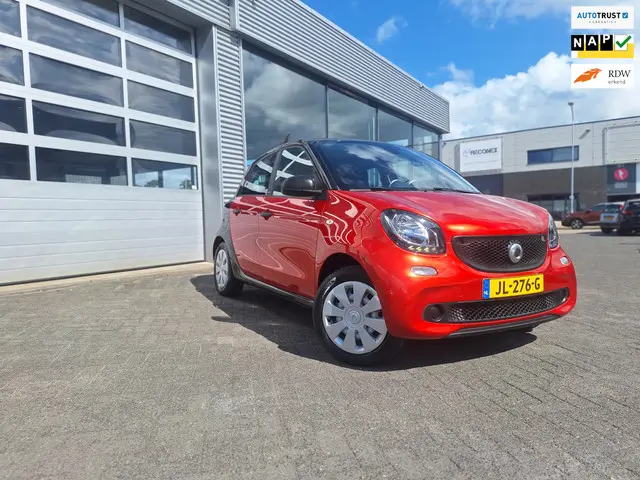 Smart Forfour 1.0 Pure/Airco*Cv*Elek ramen Enz* 2016 Benzine