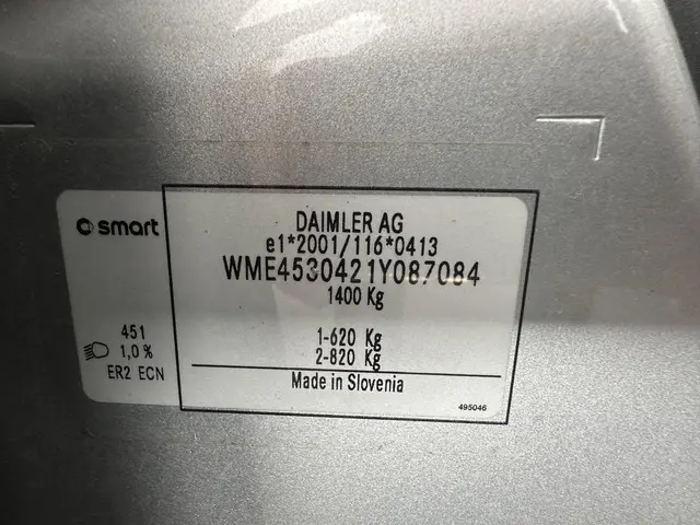 Smart Forfour 1.0 Pure Cool&Audio Pack 2017 Benzine 25