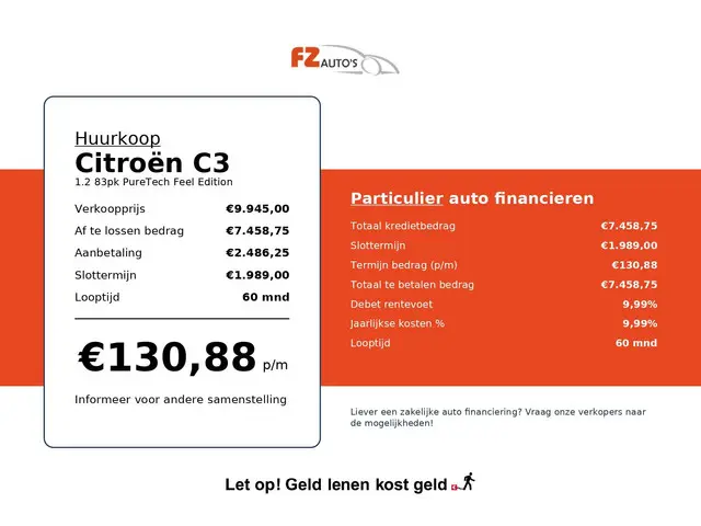 Citroën C3 1.2 83pk PureTech Feel Edition 2018 Benzine 10