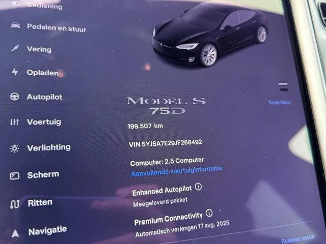 Tesla Model S 75D 2018 Elektrisch 17