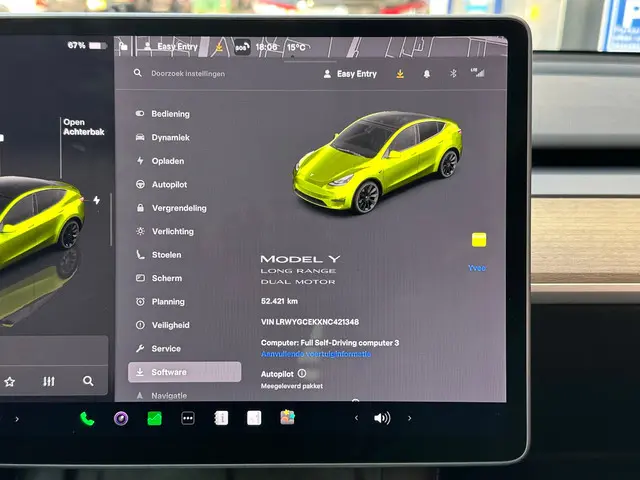 Tesla Model Y Long Range AWD 75 kWh 2022 Elektrisch 19