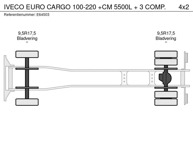 Iveco Eurocargo 100-220 +CM 5500L + 3 COMP. 2017 Diesel 22