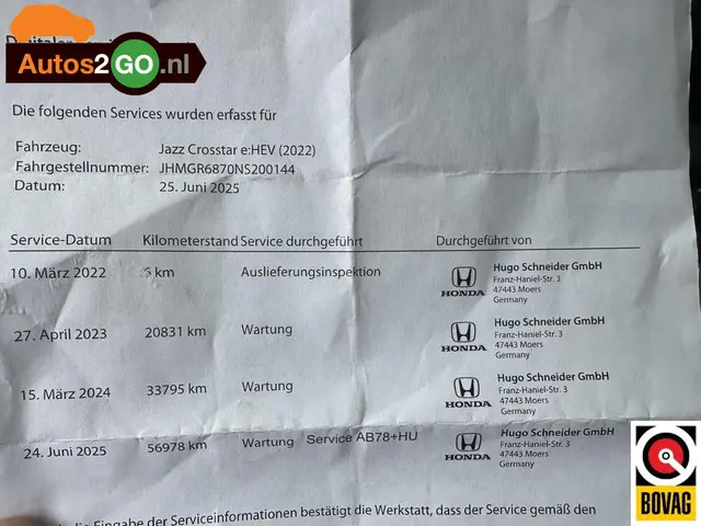 Honda Jazz 1.5 e:HEV Crosstar 2022 Hybride Benzine 17