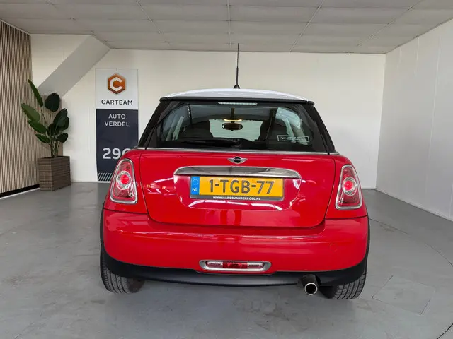 MINI One Mini 1.6 Chili Airco, LMV, Navigatie 2014 Benzine 11