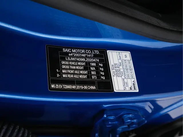 MG ZS EV Luxury 45 kWh 2019 Elektrisch 34