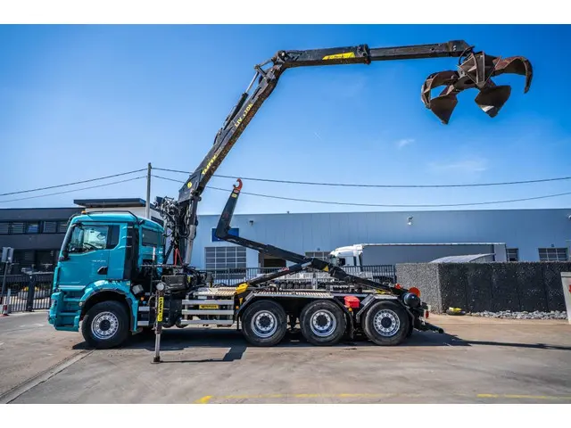 MAN TGS 35.510 8X4-4 BL + TAJFUN L170 K 2022 Diesel 6
