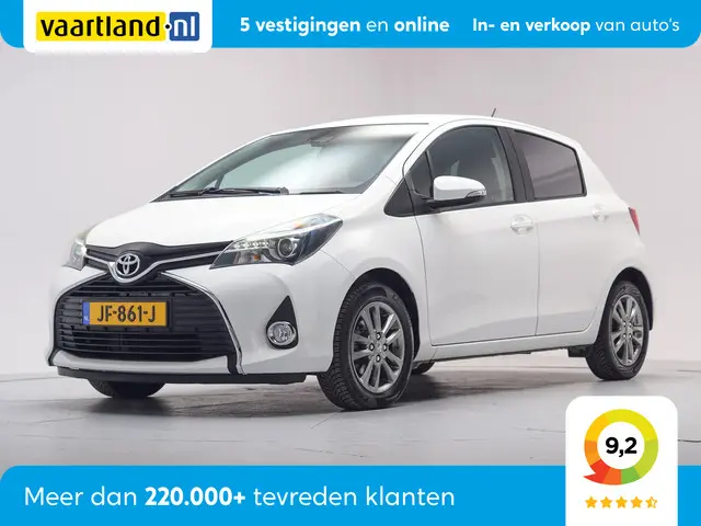 Toyota Yaris 1.3 VVT-i[5-Deurs Leder Navi] 2016 Benzine