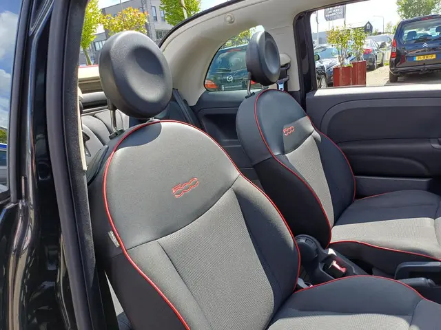 Fiat 500C 1.2 Lounge Cabrio Navi Airco 2016 Benzine 23