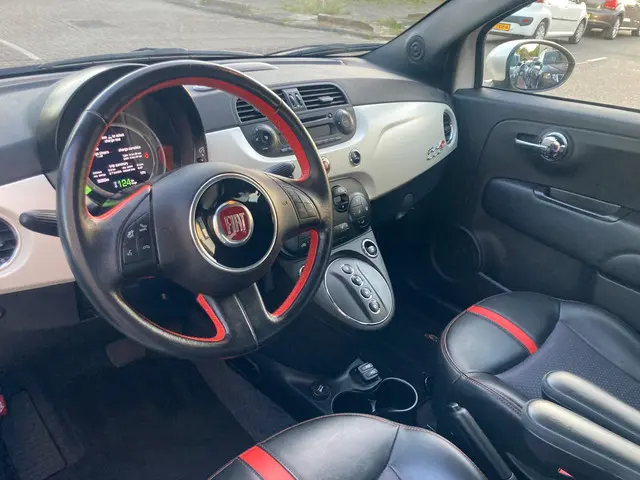 Fiat 500e 24kwh Albarth Leder airco 2014 Elektrisch 14