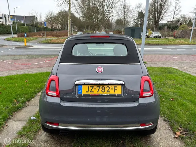 Fiat 500 0.9 TwinAir Turbo Lounge|AIRCO|NAVI 2016 Benzine 4