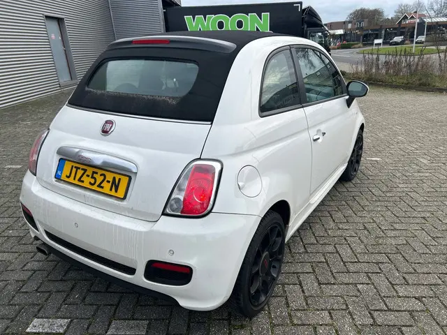 Fiat 500C 1.2 Lounge Cabrio Sportuitvoering 2014 Benzine 4