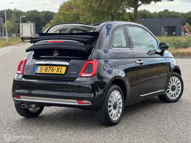 Fiat 500C 1.2 Lounge Cabrio 2017 2017 Benzine 3