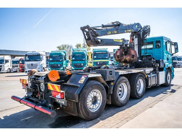 MAN TGS 35.510 8X4-4 BL + TAJFUN L170 K 2022 Diesel 10