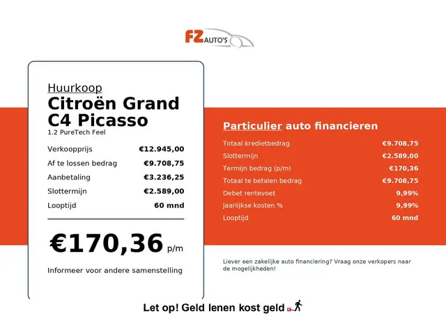 Citroën Grand C4 Picasso 1.2 PureTech Feel 2017 Benzine 10