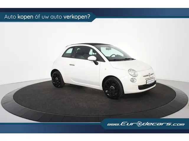 Fiat 500C TwinAir Lounge *Leer*Cabrio*Airco* 2012 Benzine 7