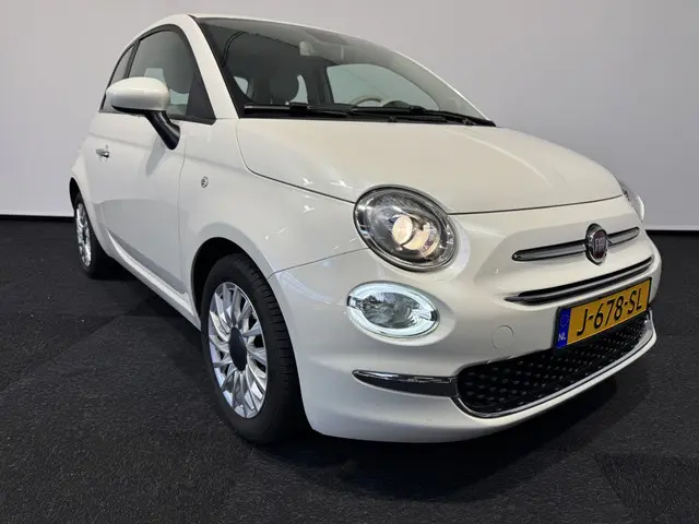 Fiat 500 1.0 Hybr. Lounge Parelmoer metalic 2020 Benzine