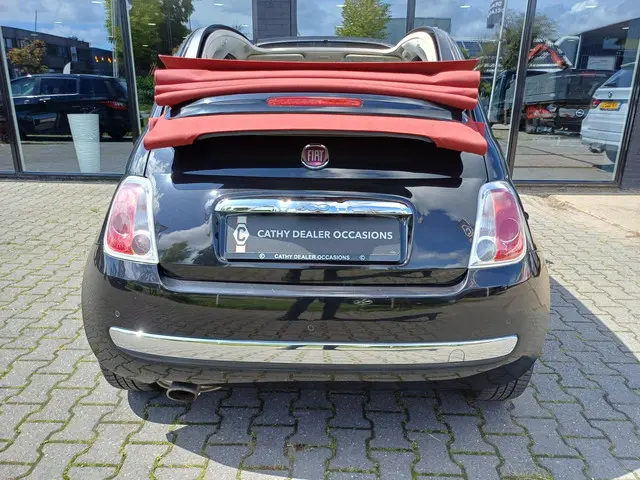 Fiat 500C 1.2 Lounge Cabrio Navigatie Airco 2016 Benzine 9