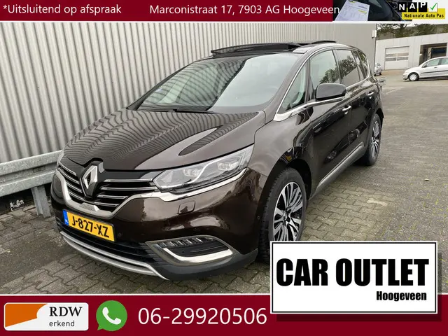 Renault Espace 1.6 TCe Initiale Paris 7p. 2017 Benzine