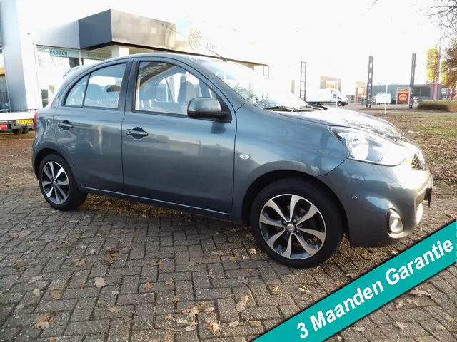 Nissan Micra 1.2 Tekna AIRCO,NAVI,PANODAK,UNIEK 2014 Benzine 9