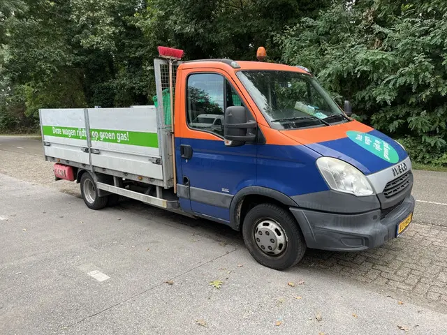 Iveco Daily 35C14G 375 CNG OPEN LAADBAK KIPPER 2013 CNG