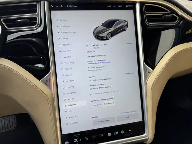 Tesla Model S 85D Base NL AUTO. 2016 Elektrisch 14