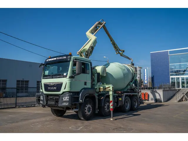 MAN TGS 32.400 BB+PUTZ 7M3+21M 2017 Diesel