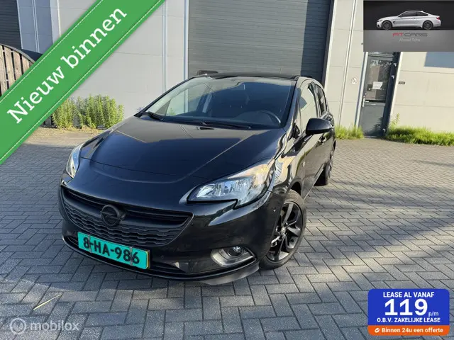 Opel Corsa 1.0 Turbo Cosmo| Navi| black&black| 2016 Benzine