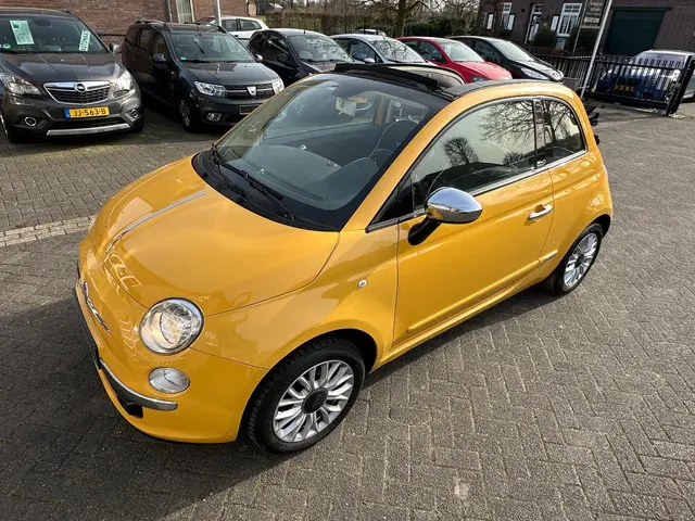 Fiat 500C 1.2 Popstar. Cabrio. 2014 Benzine 9