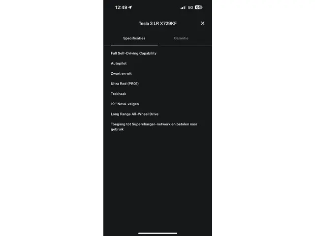 Tesla Model 3 Long Range AWD 78 kWh 2023 Elektrisch 22