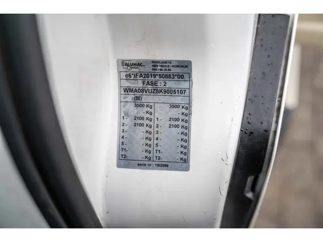 MAN TGE 3.180+D'HOLLANDIA 750 kg 2019 Diesel 21