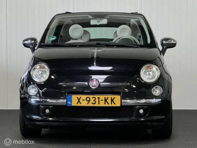 Fiat 500 1.2 Lounge [ leder historie LM ] 2014 Benzine 4