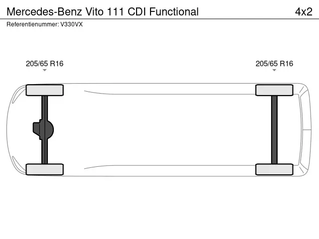 Mercedes-Benz Vito 111 CDI Functional 2019 Diesel 42