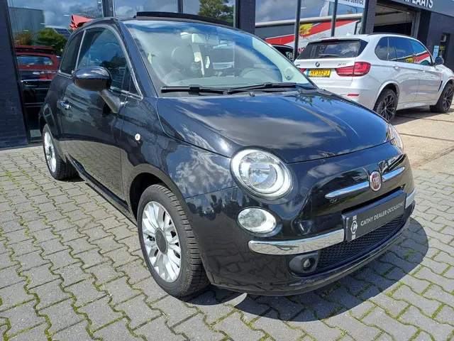 Fiat 500C 1.2 Lounge Cabrio Navi Airco 2016 Benzine 4