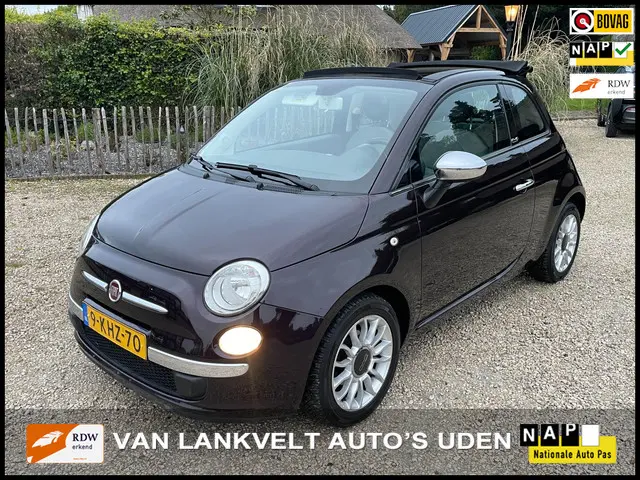 Fiat 500C 0.9 TwinAir Lounge cabrio 2013 Benzine