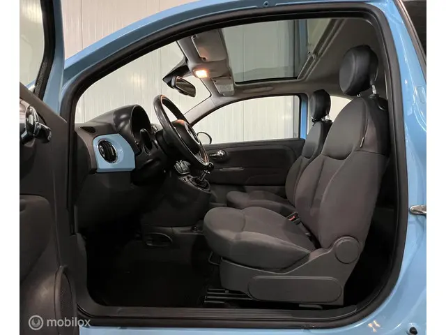 Fiat 500 1.2 Lounge [ panorama climate LM ] 2016 Benzine 24