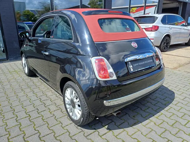 Fiat 500C 1.2 Lounge Cabrio Navi Airco 2016 Benzine 12