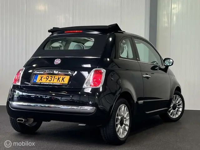 Fiat 500 1.2 Lounge [ leder historie LM ] 2014 Benzine 7
