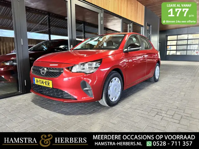 Opel Corsa 1.2 Edition rood 2020 Benzine