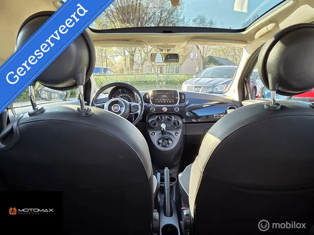 Fiat 500 0.9 TwinAir Turbo Lounge|Airco|NAP 2016 Benzine 9