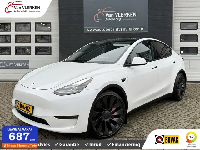 Tesla Model Y Performance AWD 75 kWh 2022 Elektrisch