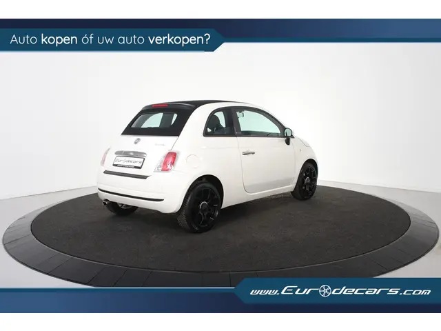 Fiat 500C TwinAir Lounge *Leer*Cabrio*Airco* 2012 Benzine 8