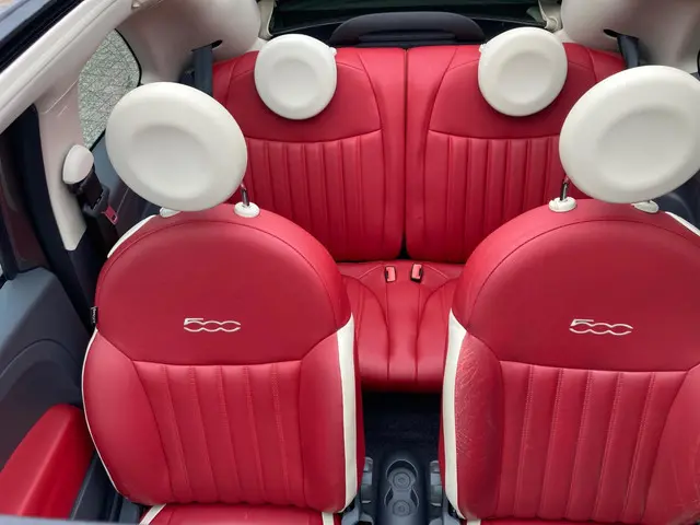 Fiat 500C 0.9 TwinAir Lounge Cabrio leder 2014 Benzine 14