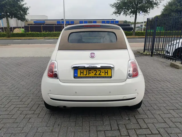 Fiat 500C 1.2 Lounge|cabriolet| 2012 Benzine 4