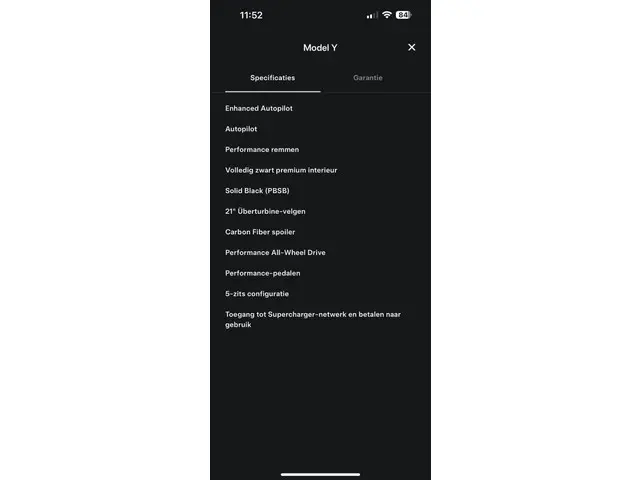 Tesla Model Y Performance AWD 75 kWh 2022 Elektrisch 28